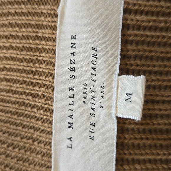 Sezane Sami Jumper, Medium, Camel Color, French Sophistication, EUC - Picture 5 of 11